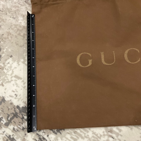 Gucci boot dust bag with replacement heel tips and handbag dust bag - Picture 2 of 3